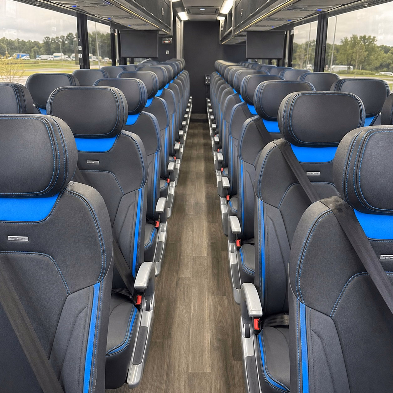 a charter bus rental makes wigwam resort wedding logistics simple