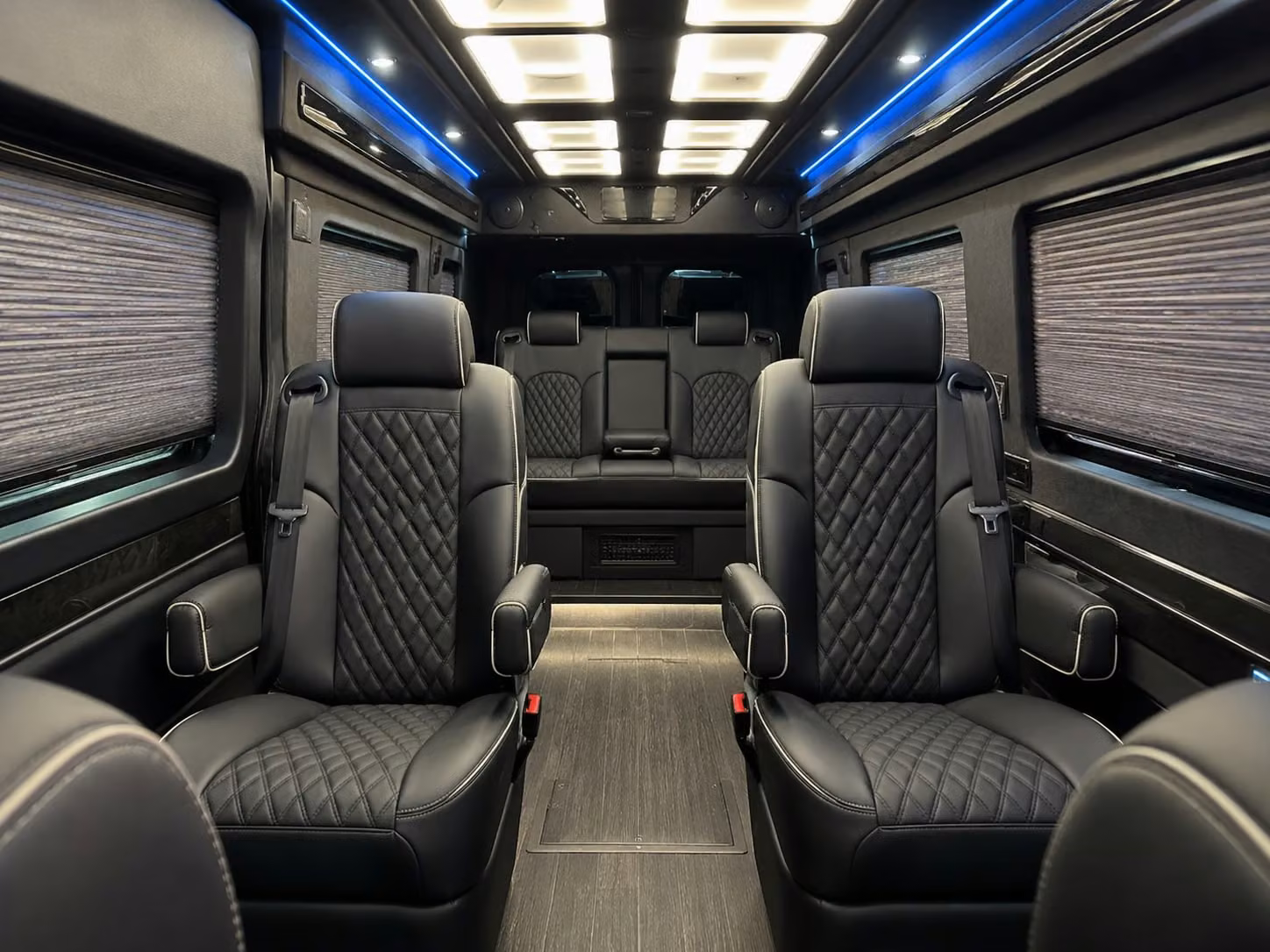 sprinter van with driver interior